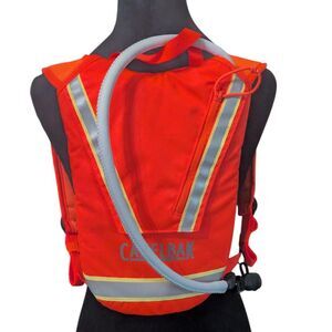 CAMELBAK Hi-Viz Hydration Pack Orange Reflective Tactical Cycling Backpack